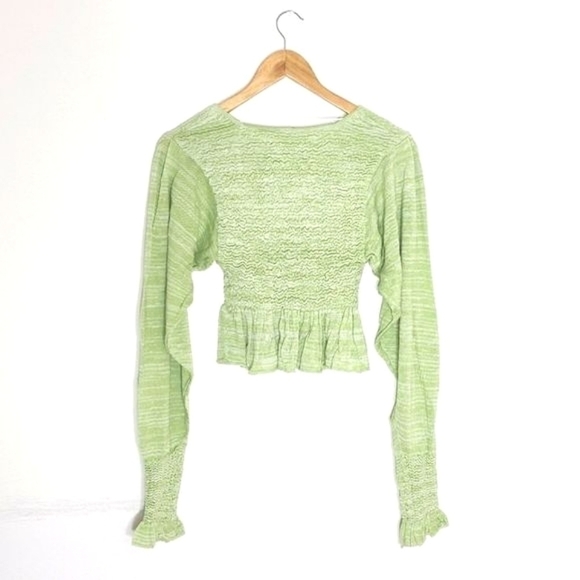 Free People Free Spirit Pullover Women's Knit Blouse Size XS - Picture 8 of 9